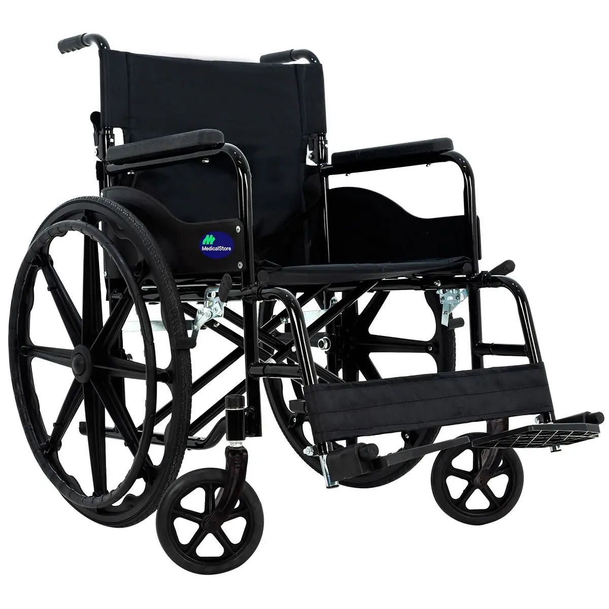 Silla de ruedas plegable Medical Store OR255 acero